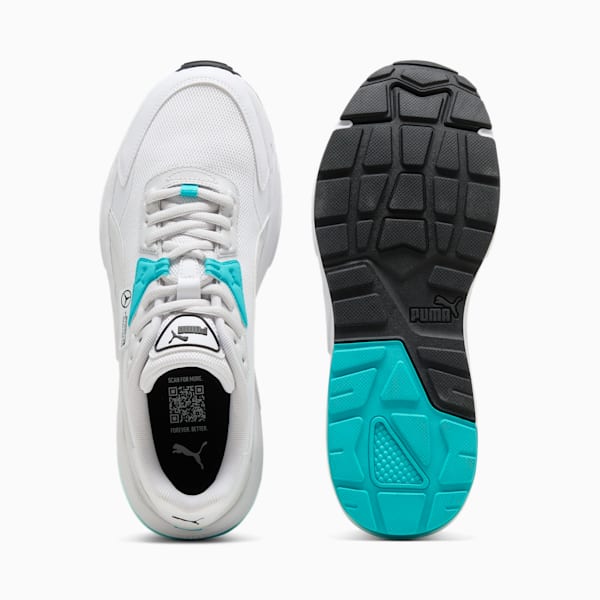 Tenis para hombre Mercedes-AMG Petronas F1 Vis2K, PUMA White-Feather Gray, extralarge