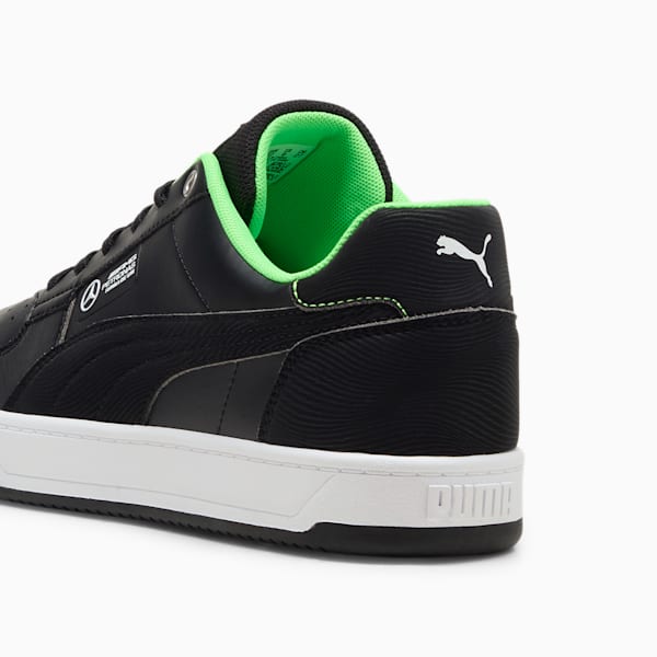 Tenis Mercedes-AMG Petronas F1® Caven 2.0 para hombre, PUMA Black-Fizzy Green, extralarge