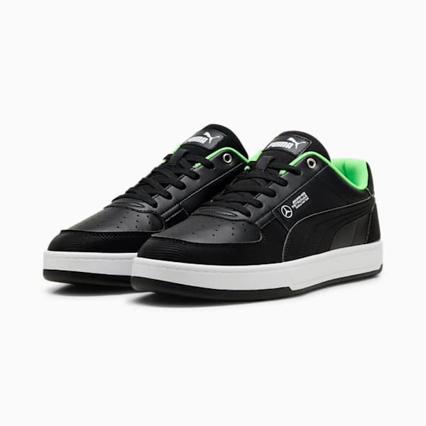 Mercedes-AMG Petronas F1® Caven 2.0 Men's Sneakers, PUMA Black-Fizzy Green, extralarge