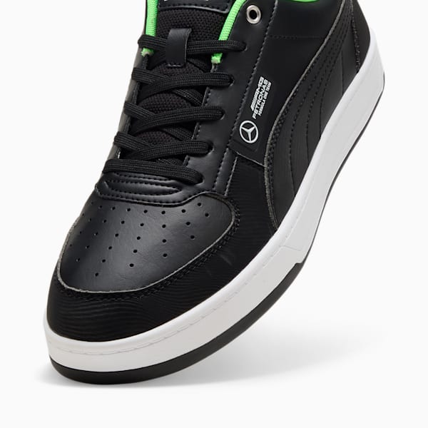 Tenis Mercedes-AMG Petronas F1® Caven 2.0 para hombre, PUMA Black-Fizzy Green, extralarge