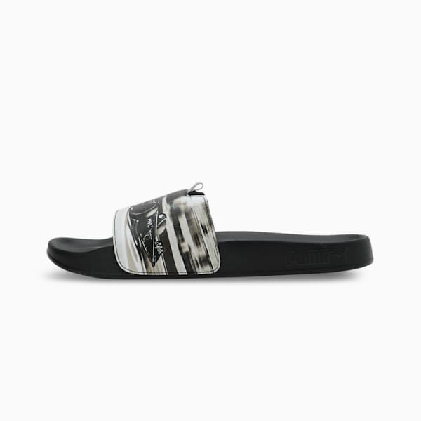 Mercedes-AMG Petronas Formula 1® Leadcat 2.0 Slides, PUMA Black-Mercedes Team Silver, extralarge-IND