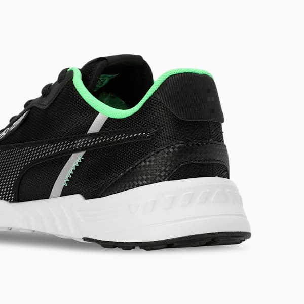 Mercedes-AMG Petronas F1® Tiburion Unisex Motorsport Sneakers, PUMA Black-Fizzy Green, extralarge-IND