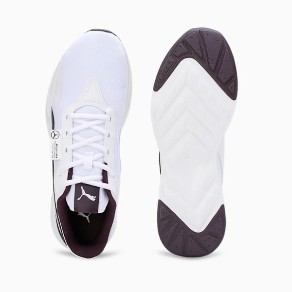 Mercedes-AMG Petronas F1® Tiburion Unisex Motorsport Sneakers, PUMA White-Midnight Plum, extralarge-IND