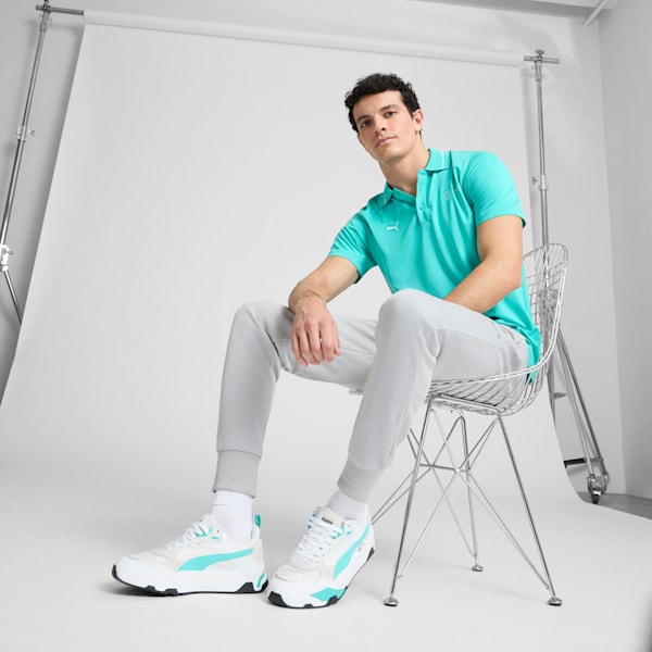 Tenis unisex Mercedes-AMG Petronas F1® Trinity, PUMA White-Sheen Green, extralarge