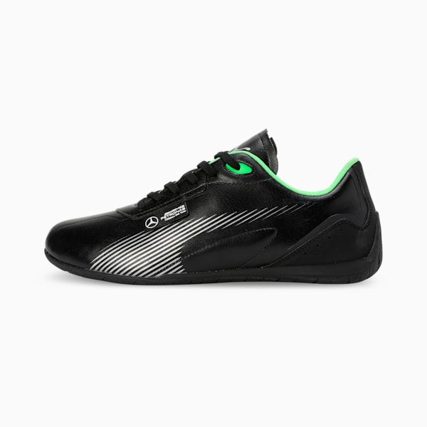 Mercedes-AMG Petronas F1® Neo Cat 2.0 Motorsport Sneakers, PUMA Black-Fizzy Green, extralarge-IND