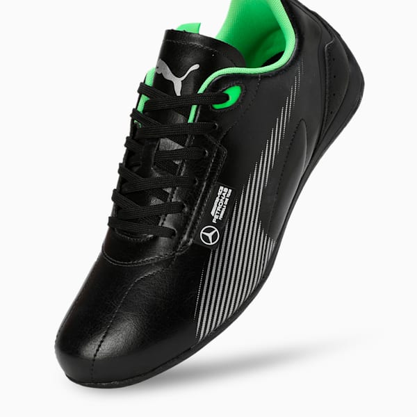 Mercedes-AMG Petronas F1® Neo Cat 2.0 Motorsport Sneakers, PUMA Black-Fizzy Green, extralarge-IND