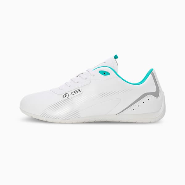 Mercedes-AMG Petronas F1® Neo Cat 2.0 Motorsport Sneakers, PUMA White-Sheen Green, extralarge-IND