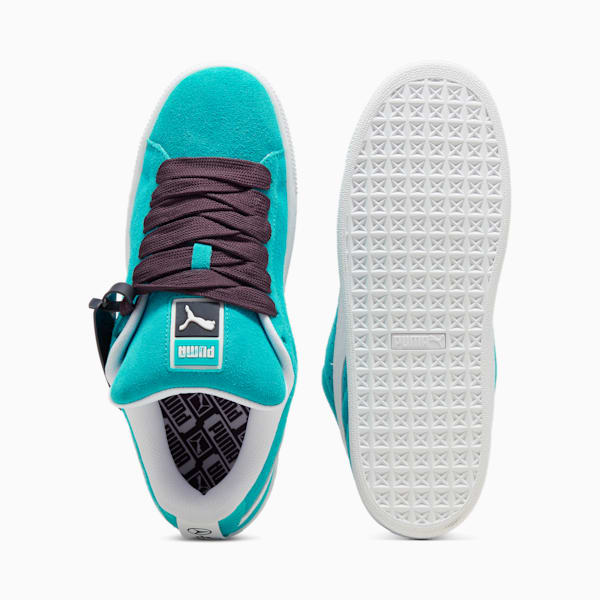 Mercedes-AMG Petronas F1® Suede XL Sneakers, Sheen Green-PUMA White, extralarge