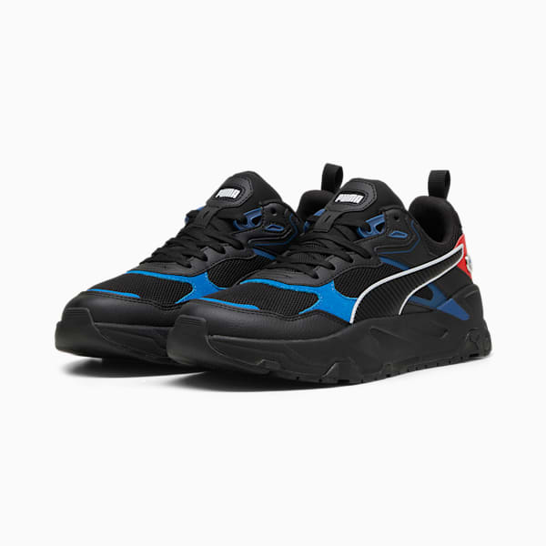 Tenis Hombre BMW M Motorsport Trinity, PUMA Black-Pro Blue-Pop Red, extralarge