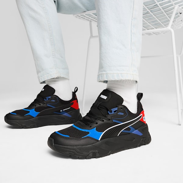 Tenis Hombre BMW M Motorsport Trinity, PUMA Black-Pro Blue-Pop Red, extralarge