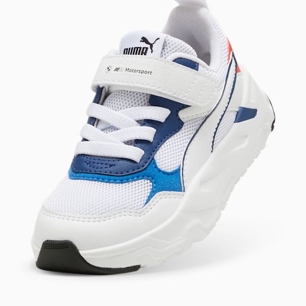 Sneakers BMW M Motorsport Trinity pour enfant, PUMA White-Pro Blue-Pop Red, extralarge