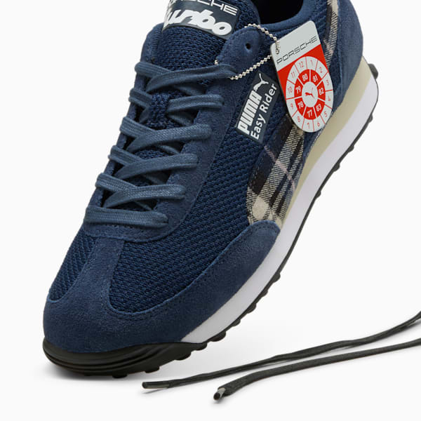 Porsche Legacy Easy Rider Tartan Sneakers, Club Navy, extralarge