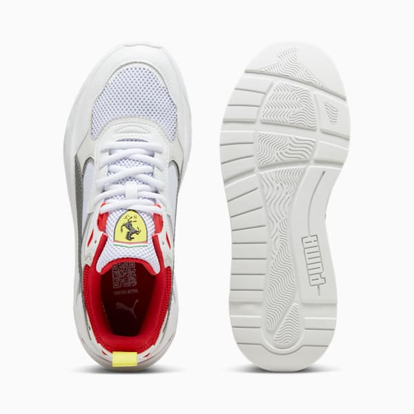 Tenis hombre Scuderia Ferrari Trinity, PUMA White-Rosso Corsa, extralarge