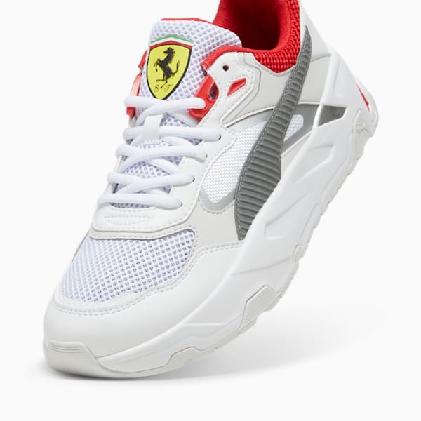 Tenis hombre Scuderia Ferrari Trinity, PUMA White-Rosso Corsa, extralarge