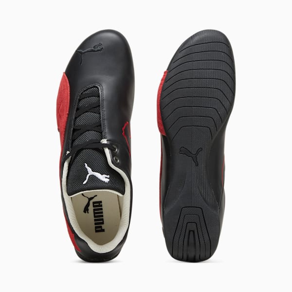 Scuderia Ferrari Future Cat Sneakers, PUMA Black-Rosso Corsa, extralarge