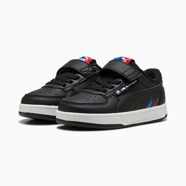 Tenis BMW M Motorsport Caven 2.0 para niños pequeños, PUMA Black, extralarge