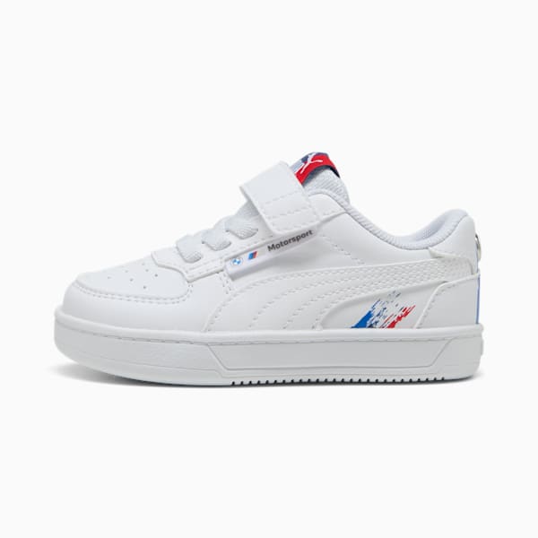 Tenis BMW M Motorsport Caven 2.0 para niños pequeños, PUMA White, extralarge