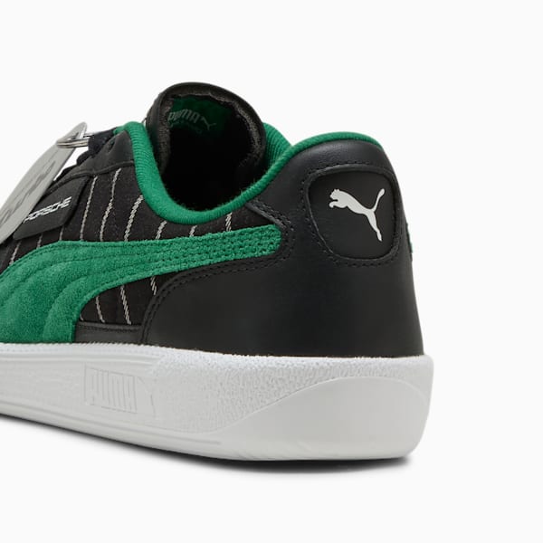 Tenis Porsche Legacy Palermo Pinstripe, PUMA Black-Archive Green, extralarge