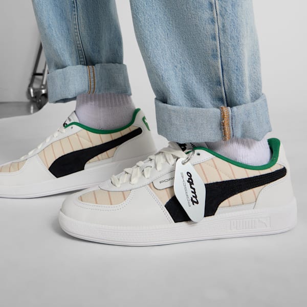 Tenis Porsche Legacy Palermo Pinstripe, PUMA White-Alpine Snow, extralarge