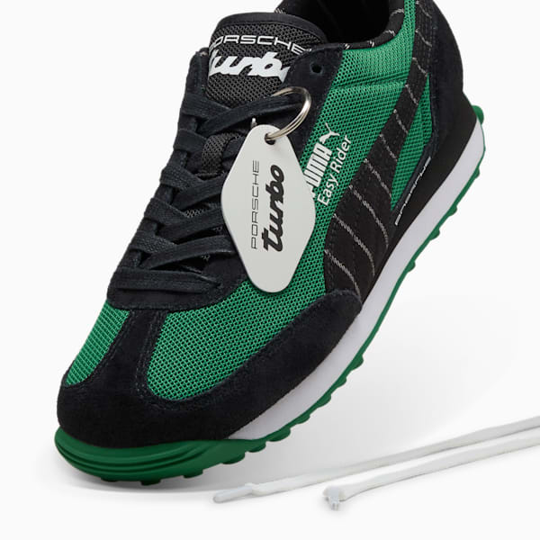Porsche Legacy Easy Rider Pinstripe Sneakers, Archive Green-PUMA Black, extralarge