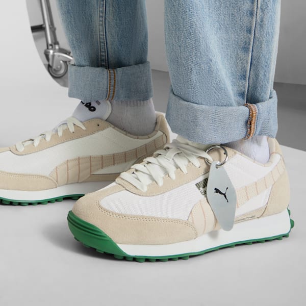 Tenis Easy Rider Pinstripe Porsche Legacy, PUMA White-Alpine Snow, extralarge