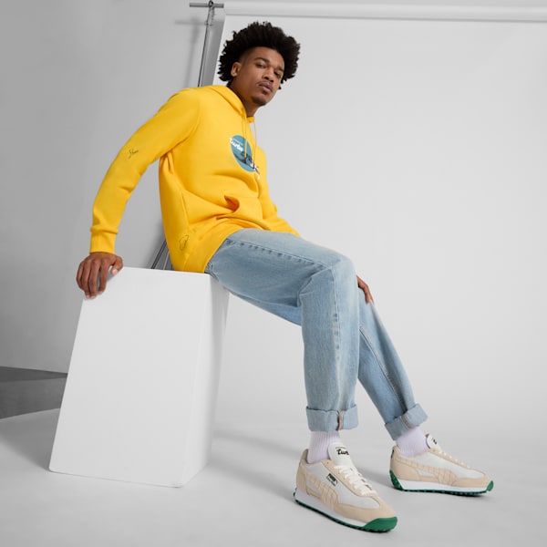 Tenis Easy Rider Pinstripe Porsche Legacy, PUMA White-Alpine Snow, extralarge