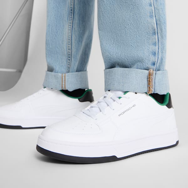 Porsche Legacy Caven 2.0 Men's Sneakers, PUMA White-Archive Green, extralarge