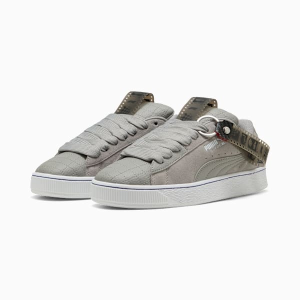 Formula 1® Suede XL 75 Years Hero Sneakers, Matte Silver-Vivid Blue, extralarge