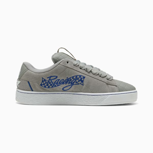 Formula 1® Suede XL 75 Years Hero Sneakers, Matte Silver-Vivid Blue, extralarge
