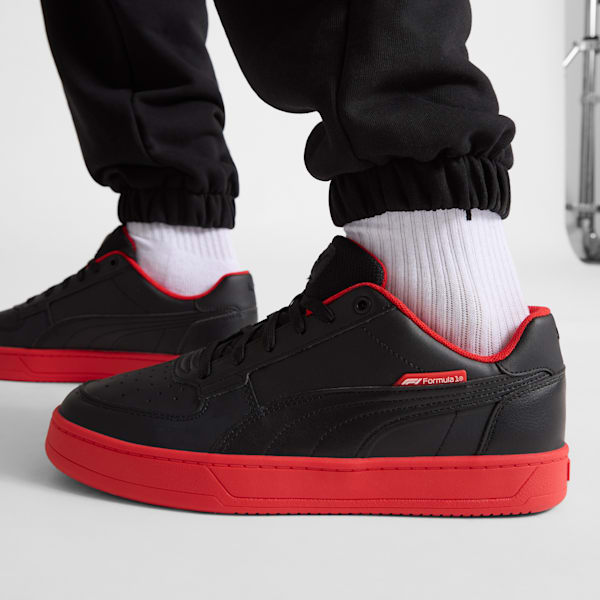 F1 Caven 2.0 Sneakers, PUMA Black-Pop Red, extralarge