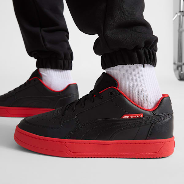 Formula 1® Caven 2.0 Men's Sneakers, PUMA Black-Pop Red, extralarge
