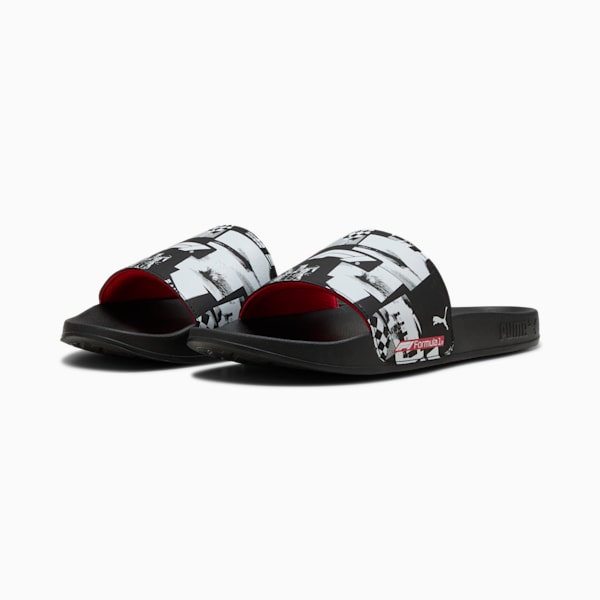 ユニセックス F1 リードキャット グラフィック サンダル, PUMA Black-Pop Red, extralarge-JPN