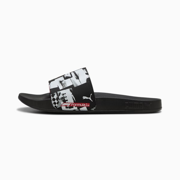 ユニセックス F1 リードキャット グラフィック サンダル, PUMA Black-Pop Red, extralarge-JPN