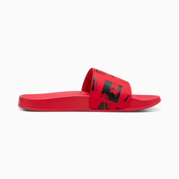 ユニセックス F1 リードキャット グラフィック サンダル, Pop Red-PUMA Black, extralarge-JPN
