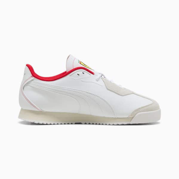 Scuderia Ferrari PUMA Roma Men's Sneakers, PUMA White, extralarge