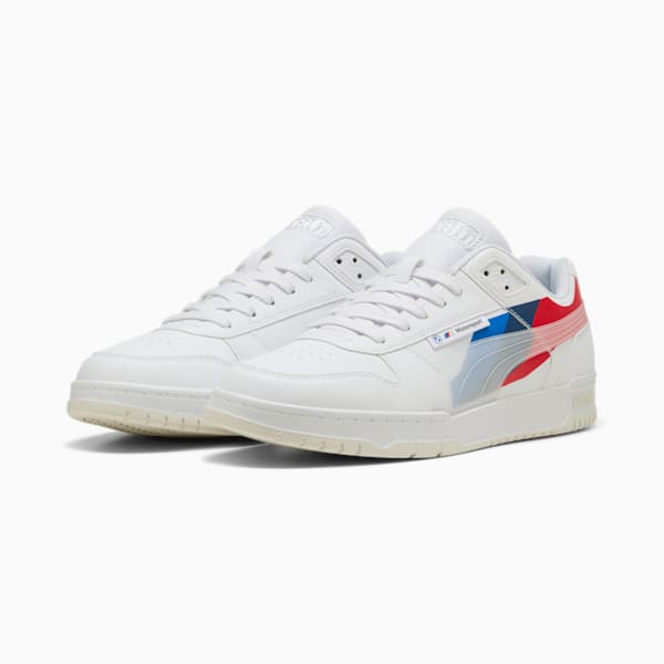 Sneakers BMW M Motorsport RBD Game Low Homme, PUMA White-Pop Red, extralarge