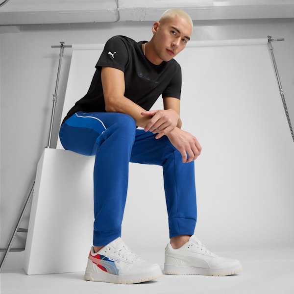 BMW M Motorsport RBD Game Low Men's Sneakers, PUMA White-Pop Red, extralarge