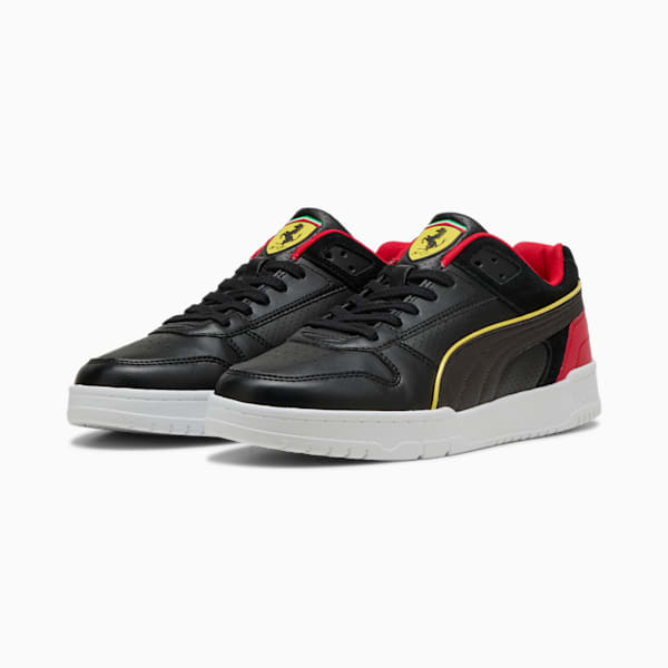 Tenis Scuderia Ferrari Rebound Game, PUMA Black-Rosso Corsa, extralarge