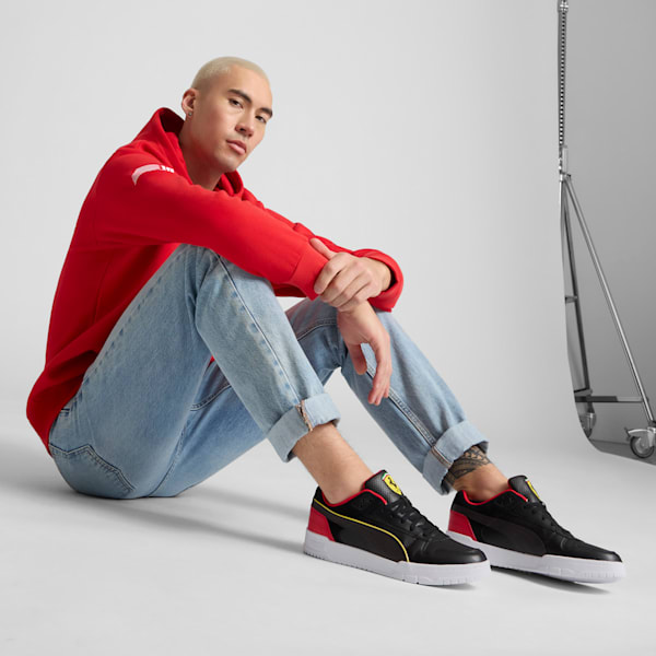 Tenis Scuderia Ferrari Rebound Game, PUMA Black-Rosso Corsa, extralarge