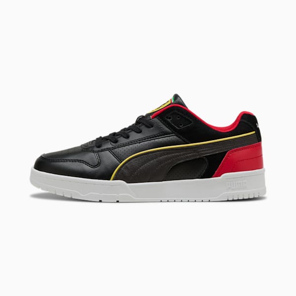 Tenis Scuderia Ferrari Rebound Game, PUMA Black-Rosso Corsa, extralarge