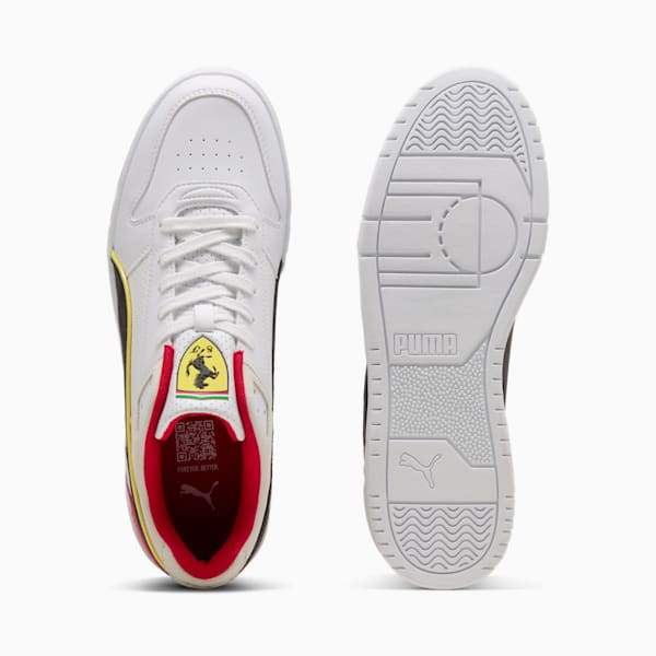 Tenis Scuderia Ferrari Rebound Game, PUMA White-Rosso Corsa, extralarge