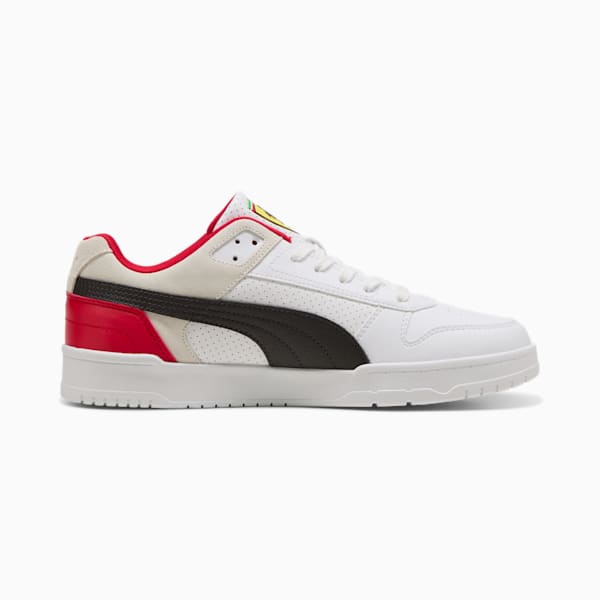 Tenis Scuderia Ferrari Rebound Game, PUMA White-Rosso Corsa, extralarge