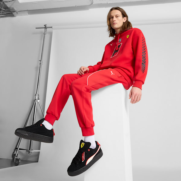 Sneakers Scuderia Ferrari Suede XL Hero, PUMA Black-Warm White, extralarge