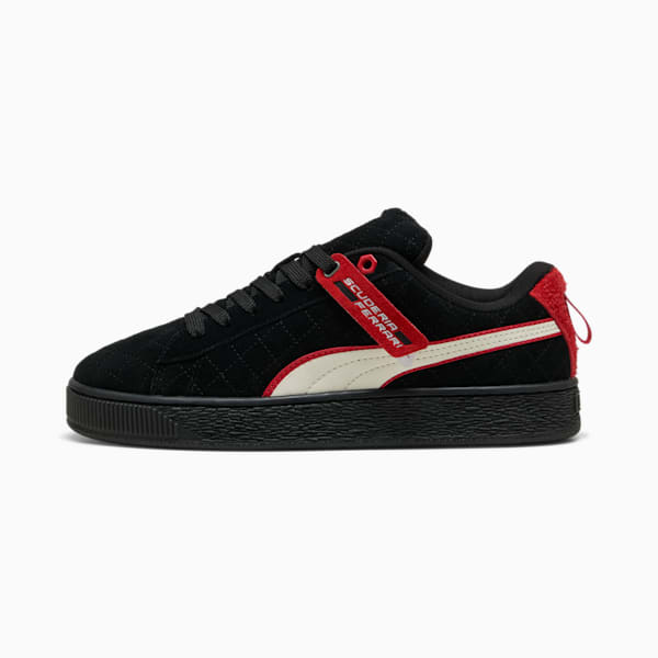 Tenis Scuderia Ferrari Suede XL Hero, PUMA Black-Warm White, extralarge