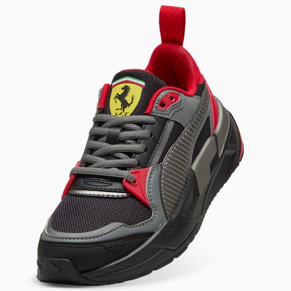 Scuderia Ferrari HP Trinity 2 Sneakers Youth, PUMA Black-Rosso Corsa, extralarge-GBR