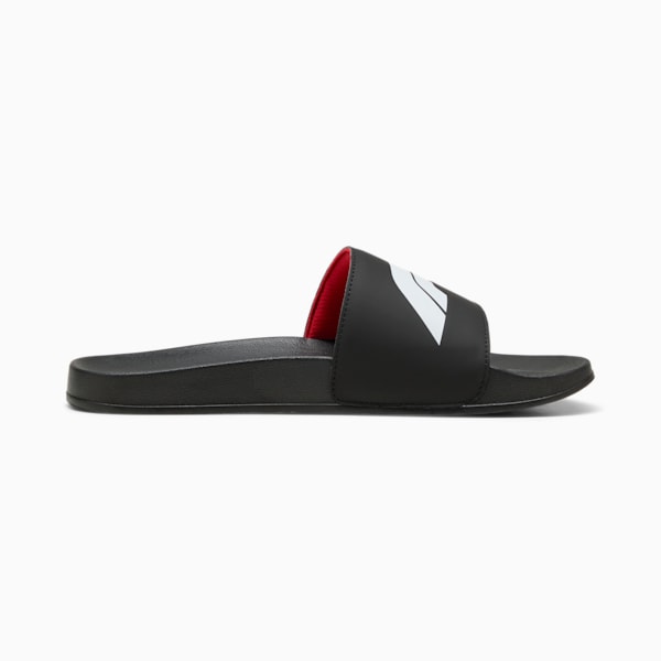 Formula 1® Leadcat 2.0 Logo Slides, PUMA Black-PUMA White, extralarge