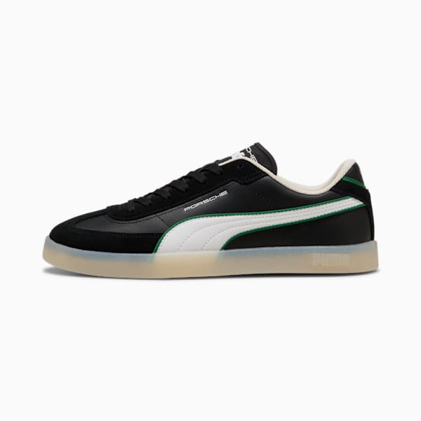 Tenis Porsche Legacy PUMA Club II Era, PUMA Black, extralarge