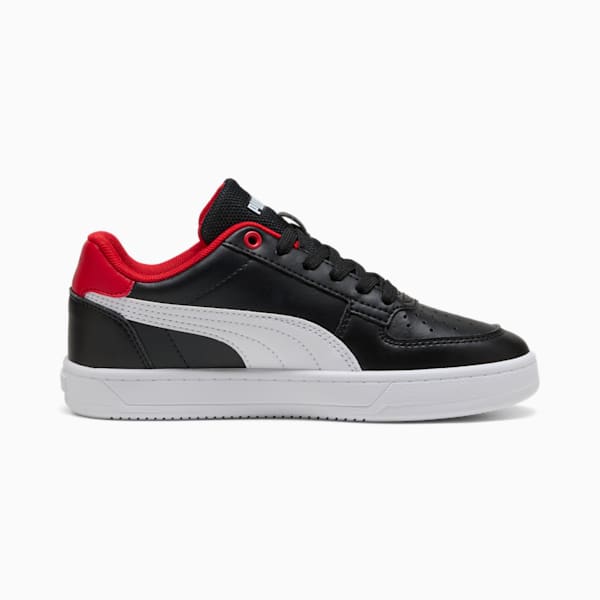 Scuderia Ferrari Caven 2.0 Big Kids' Sneakers, PUMA Black-PUMA White, extralarge