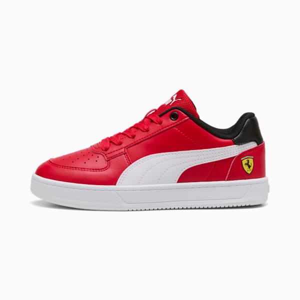 Tenis Scuderia Ferrari Caven 2.0 para adolescentes, Rosso Corsa-PUMA White, extralarge