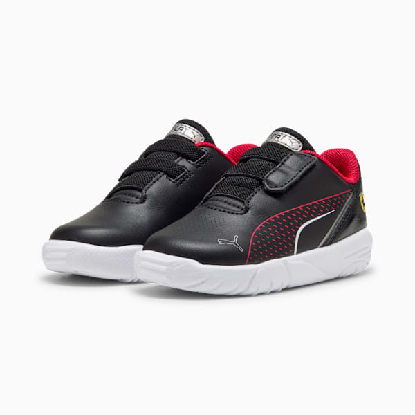 Scuderia Ferrari HP Drift Cat 11 Sneakers Toddler, PUMA Black-Rosso Corsa, extralarge